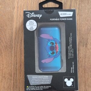 Brand New Disney Stitch Themee Portable Power Bank 4000mAh
